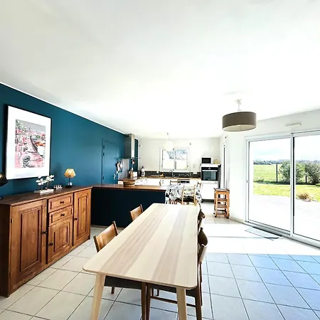 Maison 6 Pieces 8 Personnes Proche Du Fort-bloque - Wifi - Eva * Ploemeur